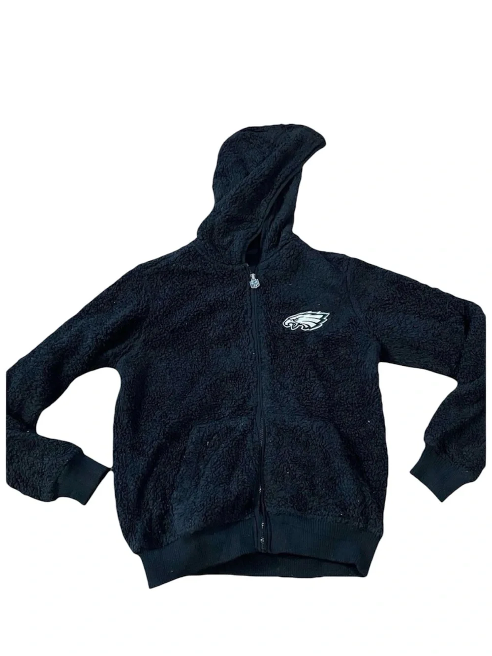 Philadelphia Eagles zip up Hoodie Sweatshirt Size Small NFL Pro Line - Picture 1 of 13